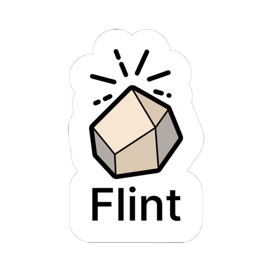 Flint Logo Sticker