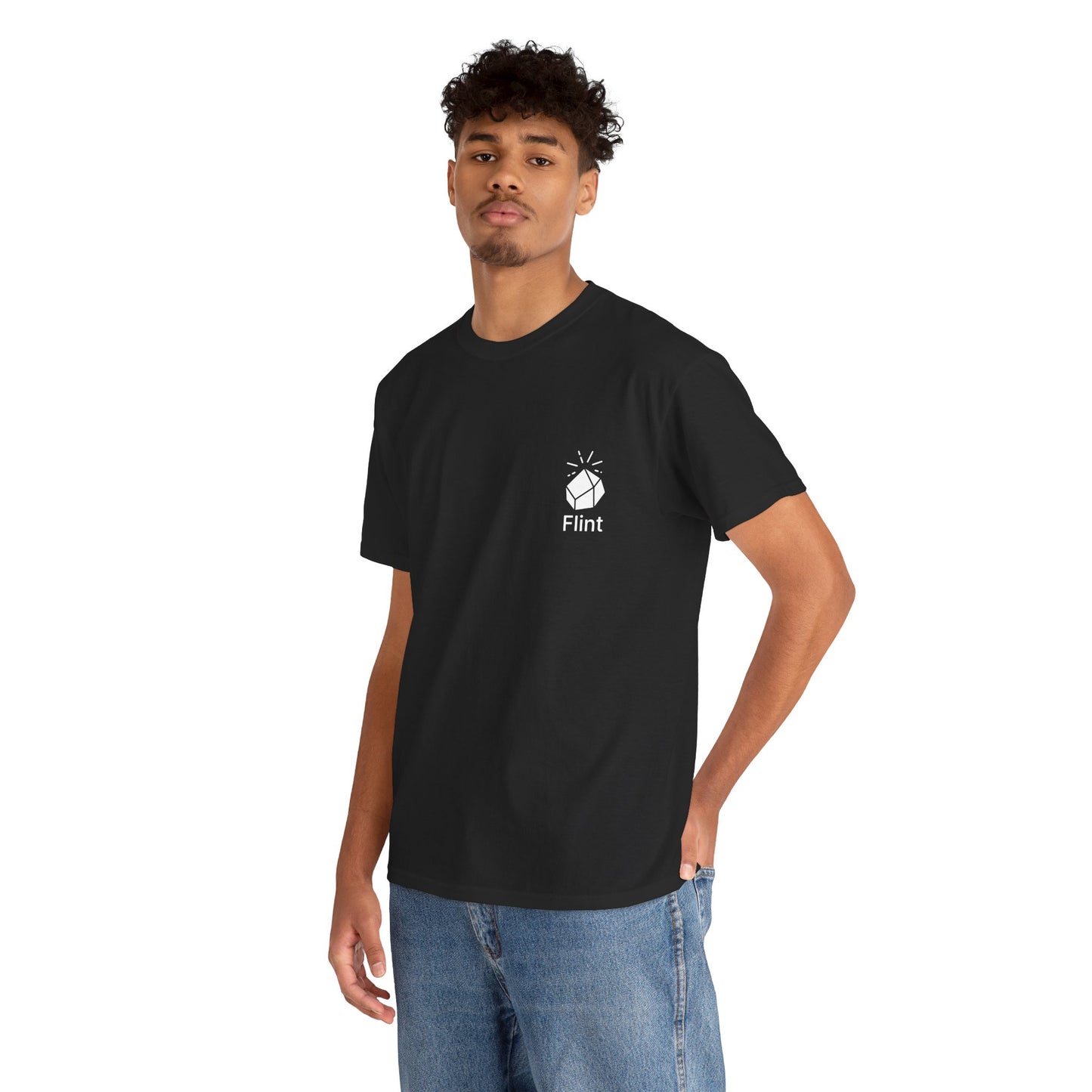 Flint Logo Unisex Heavy Cotton Tee
