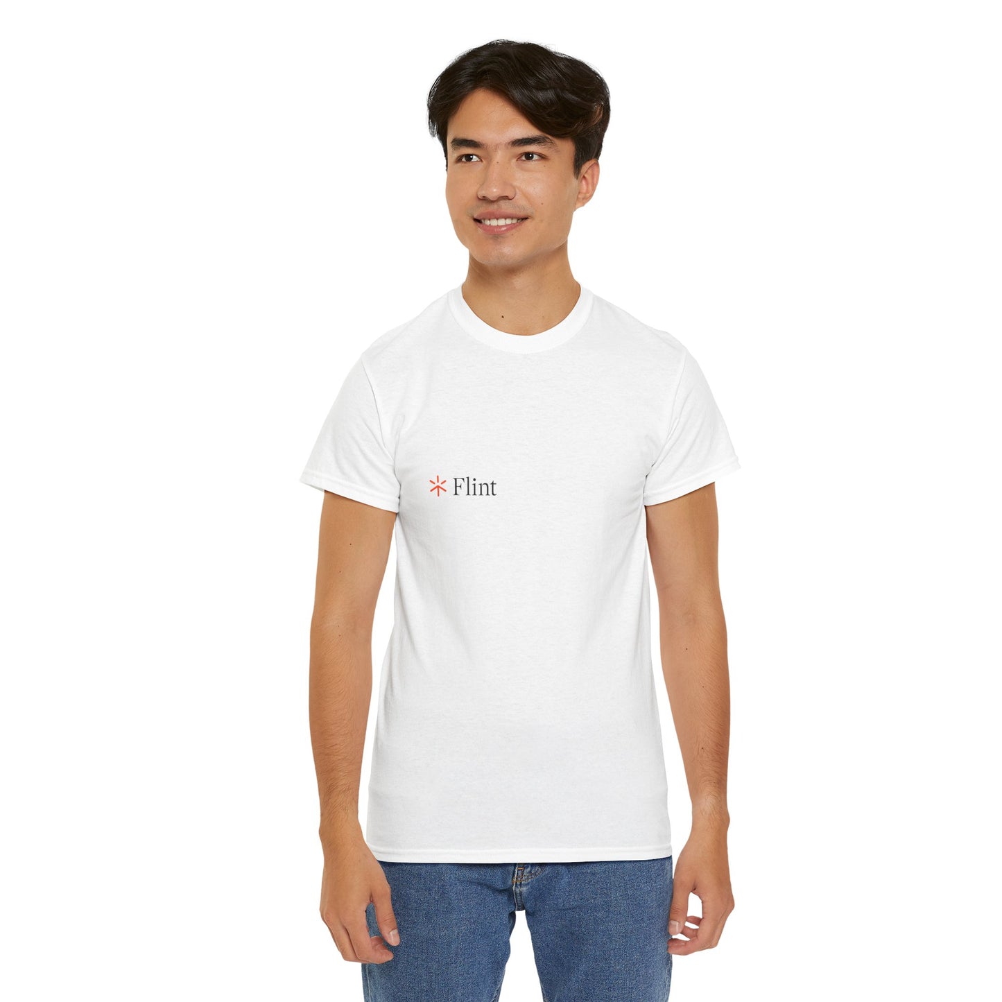 Flint Logo Unisex Heavy Cotton Tee