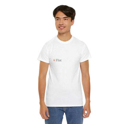 Flint Logo Unisex Heavy Cotton Tee