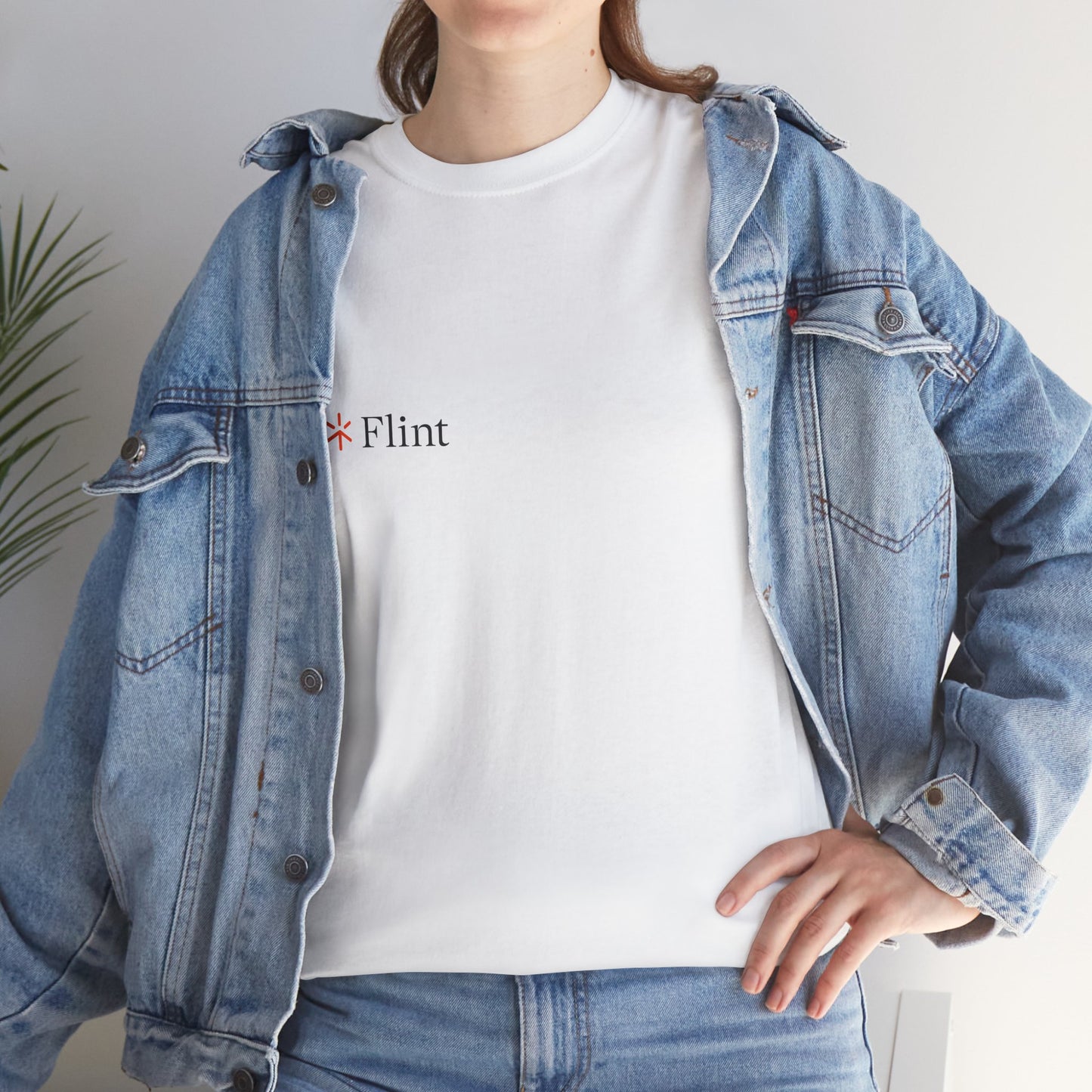 Flint Logo Unisex Heavy Cotton Tee