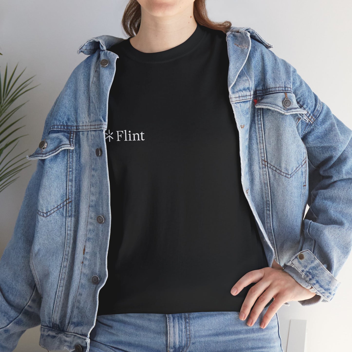 Flint Logo Unisex Heavy Cotton Tee