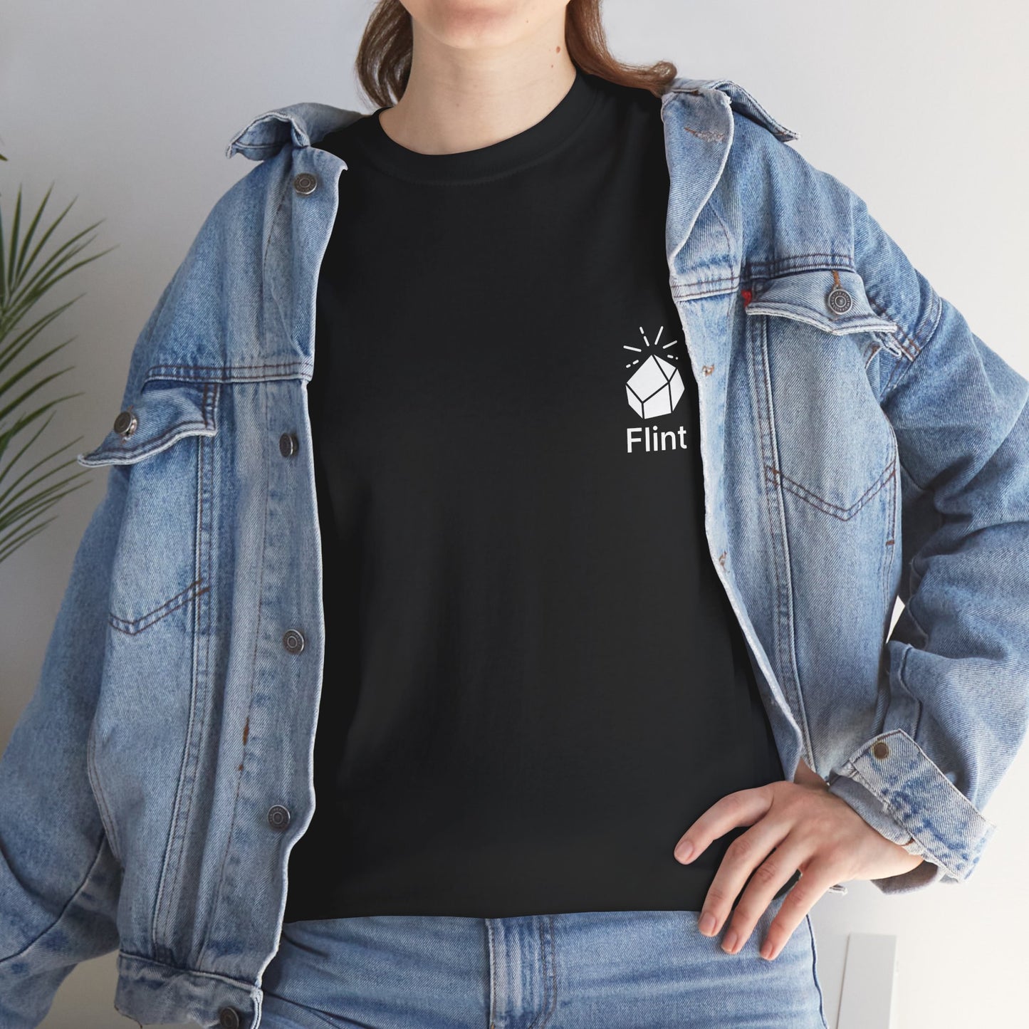 Flint Logo Unisex Heavy Cotton Tee