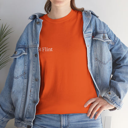 Flint Logo Unisex Heavy Cotton Tee