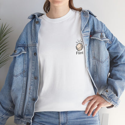 Flint Logo Unisex Heavy Cotton Tee