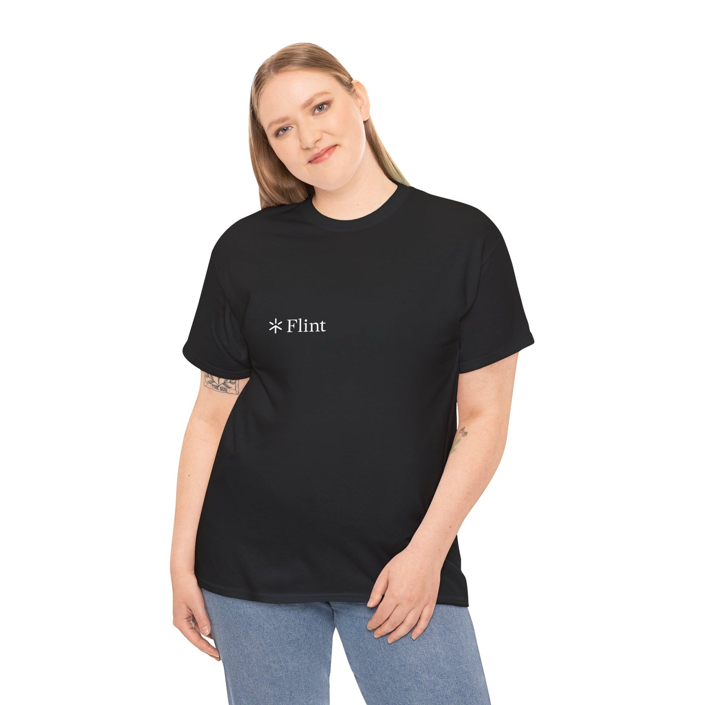 Flint Logo Unisex Heavy Cotton Tee