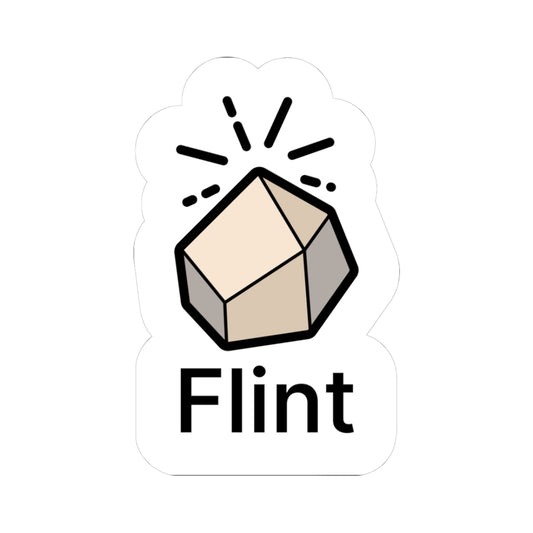 Flint Logo Sticker