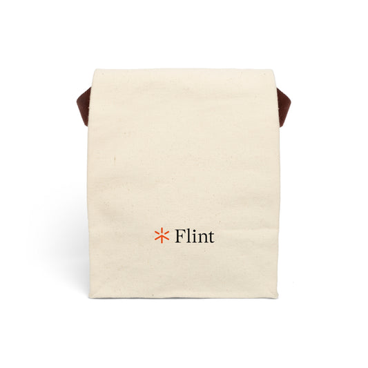 Flint Canvas Lunch Bag