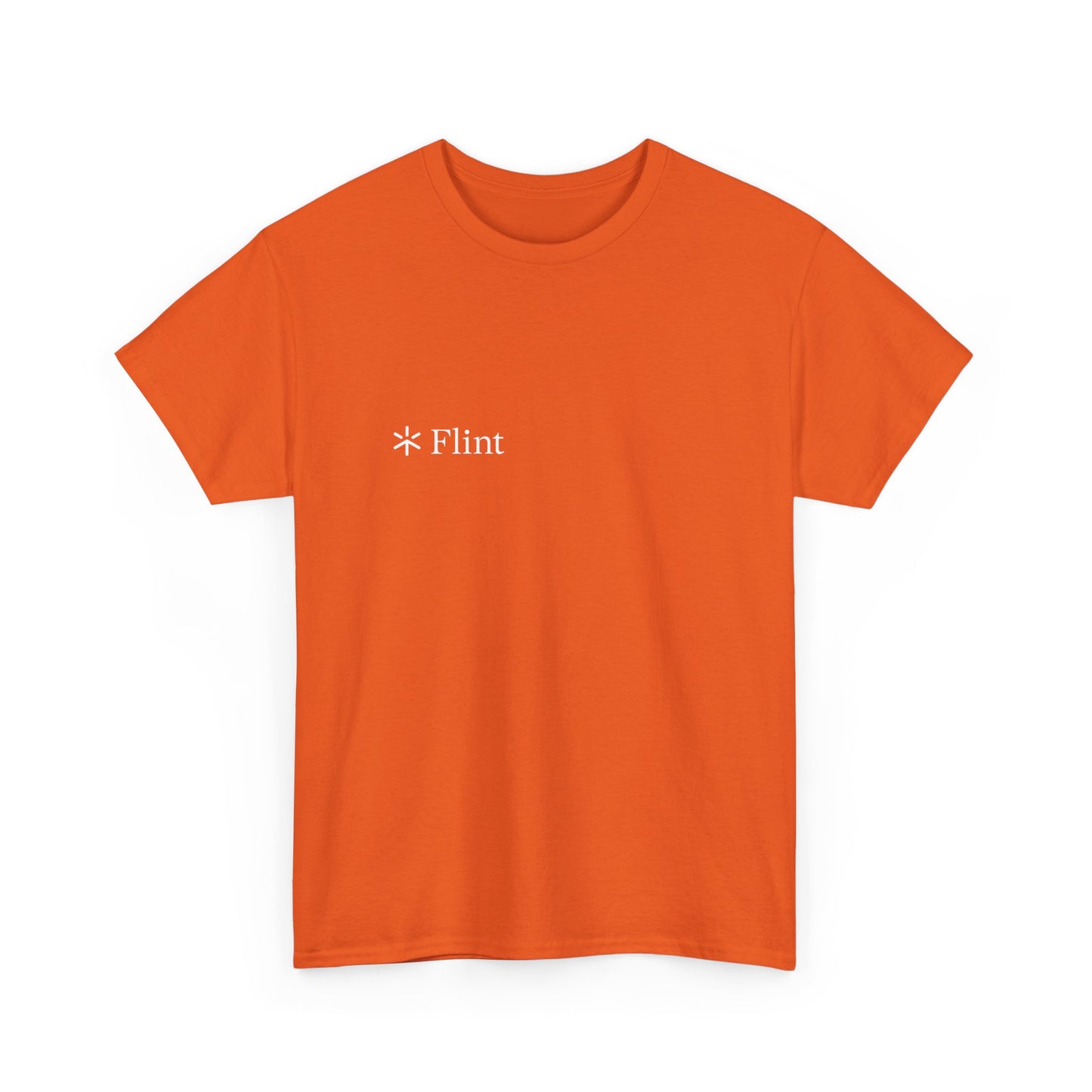 Flint Logo Unisex Heavy Cotton Tee