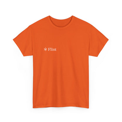 Flint Logo Unisex Heavy Cotton Tee