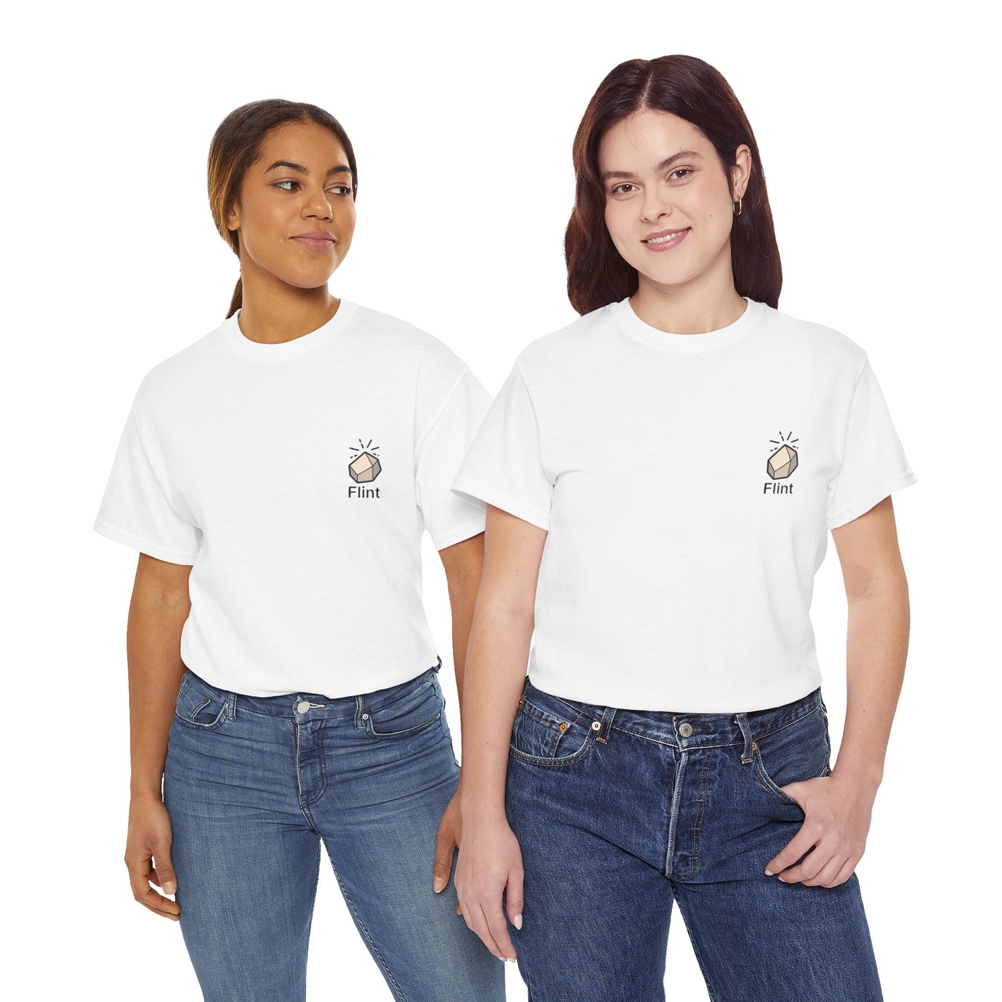 Flint Logo Unisex Heavy Cotton Tee