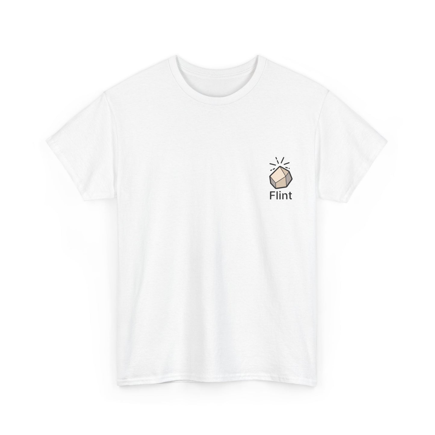 Flint Logo Unisex Heavy Cotton Tee