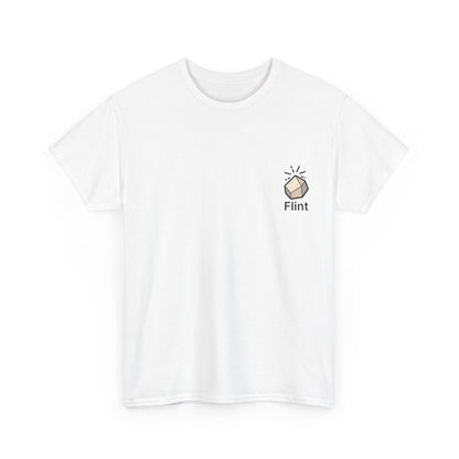 Flint Logo Unisex Heavy Cotton Tee